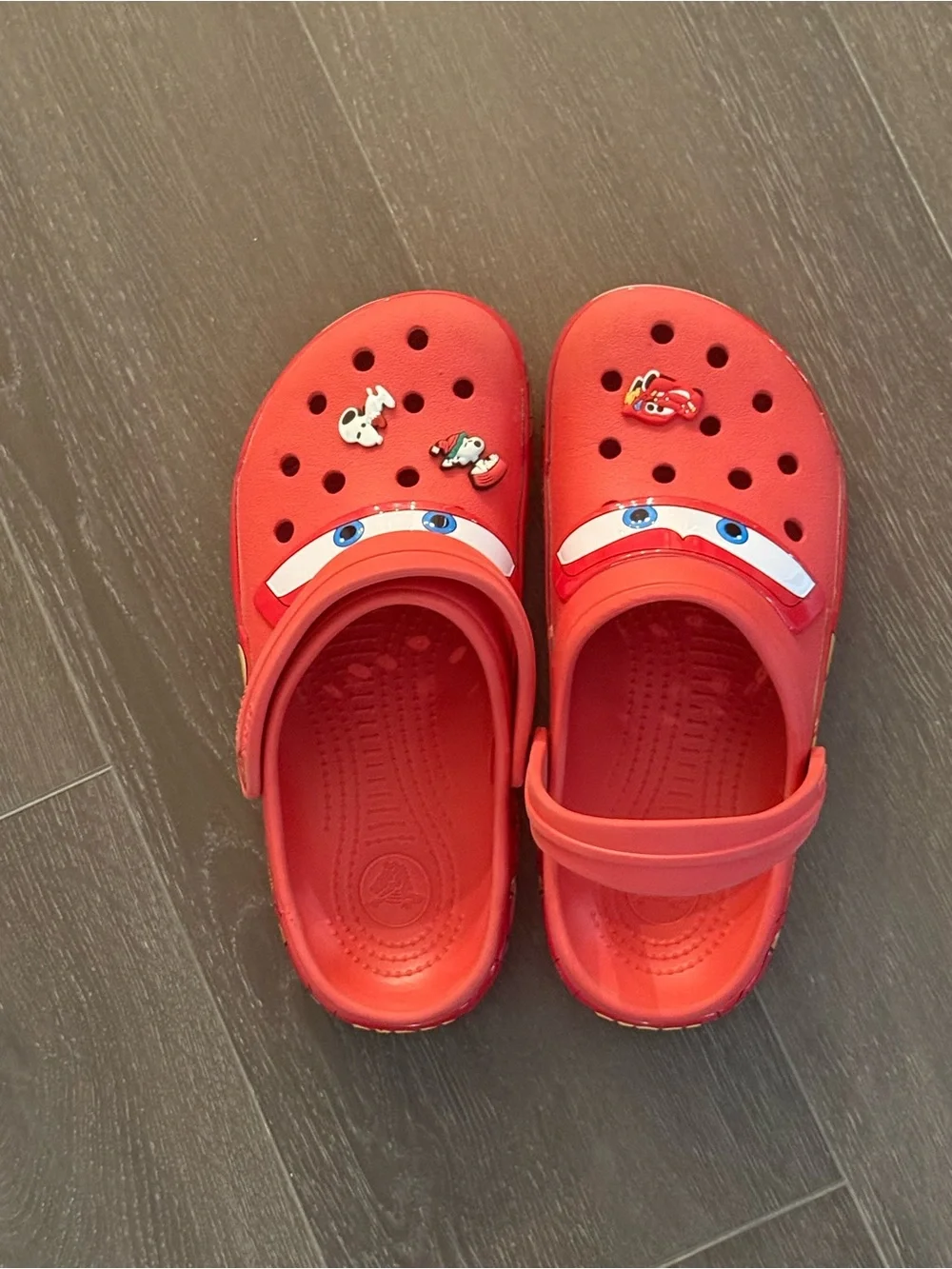 CROCS Kids Red Lightning McQueen Clogs